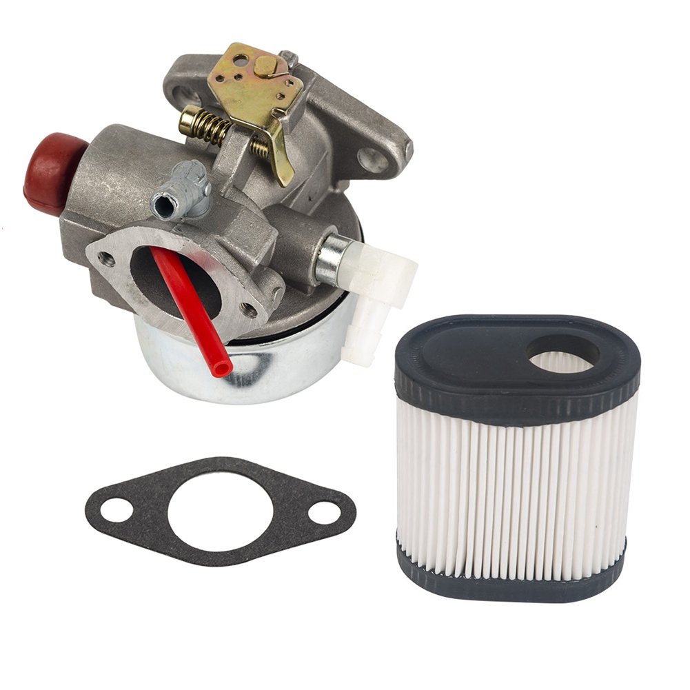 OxoxO Carburetor Compatible with Tecumseh 640173 640174 640274 640338 LEV100 LEV115 LEV120 with Air Filter Compatible with Tecumseh 36905 740083A OVRM65 OVRM105 OVRM120 von OuyFilters