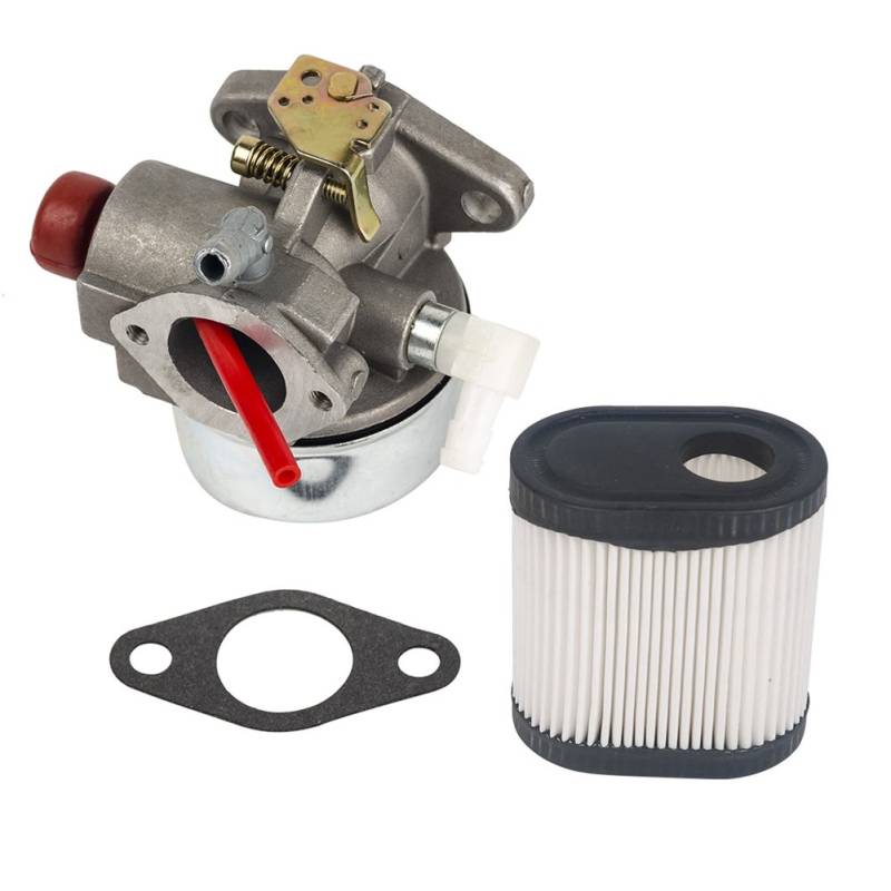 OxoxO Carburetor Compatible with Tecumseh 640173 640174 640274 640338 LEV100 LEV115 LEV120 with Air Filter Compatible with Tecumseh 36905 740083A OVRM65 OVRM105 OVRM120 von OuyFilters