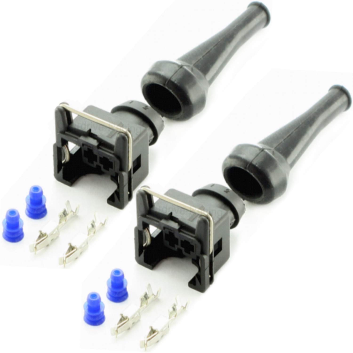 Overdrive-Racing 2x Reparatur Ersatz Stecker Einspritzdüse Einspritzventil Tülle Passend Für Bosch EV1 037906240 1287013003 von Overdrive-Racing