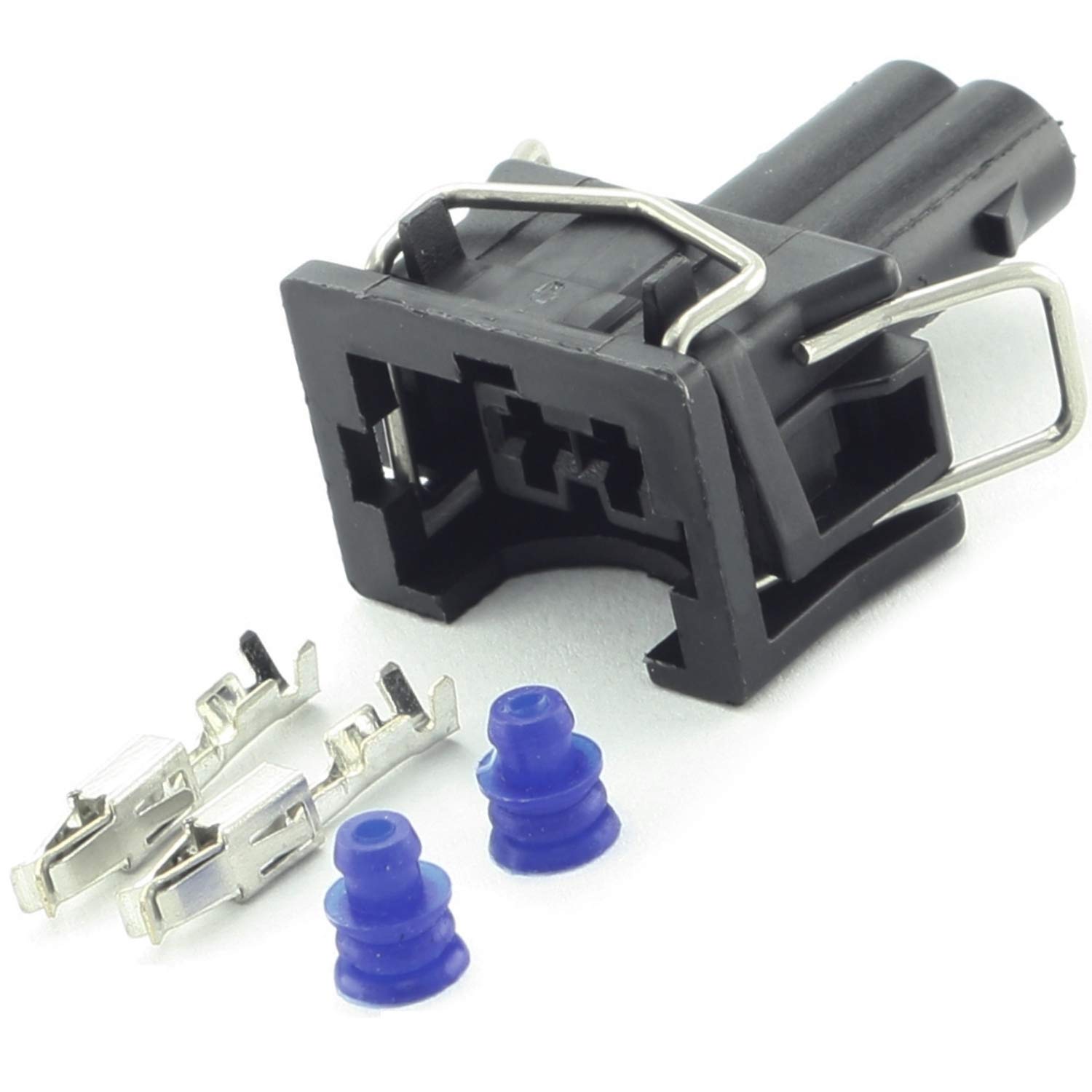 Overdrive-Racing Ersatz Stecker Reparatur Einspritzdüse Einspritzventil Universalstecker Passend Für Bosch EV1 037906240 1287013003 von Overdrive-Racing