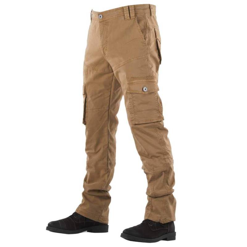 Overlap Carpenter Vintage Camel Jeans Herren, Beige, Größe 40 von Overlap