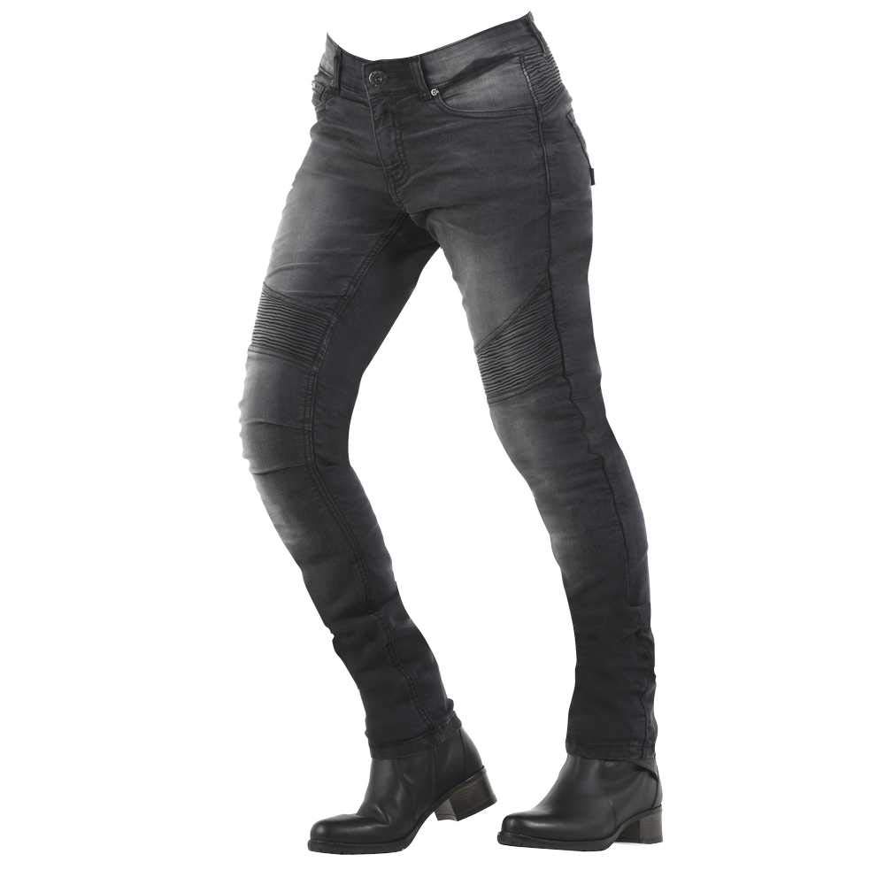 Overlap Imola Black Washed Jeans Lady HOMOLOGATED Urban von Overlap