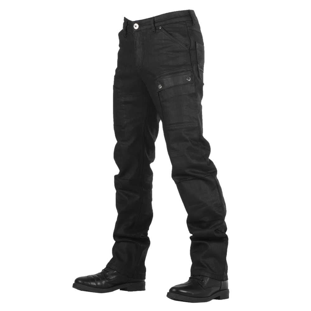 Overlap Sturgis Jeans Herren, schwarz, Größe 31 von Overlap