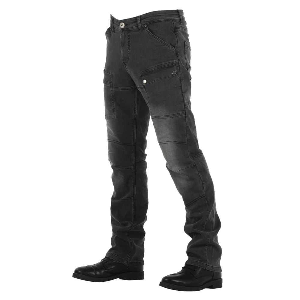 Overlap Sturgis2 Jeans für Route, Grau, Größe 38 von Overlap