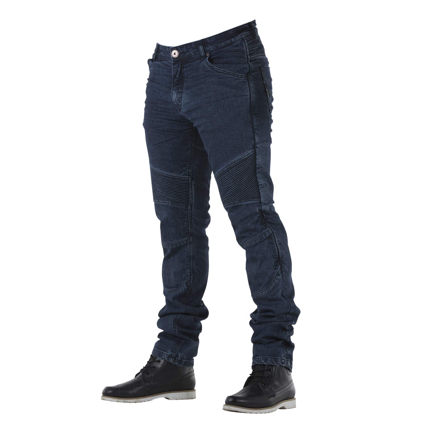 Overlap Castel Stone Washed Jeans Man Homologated All Road von Overlap