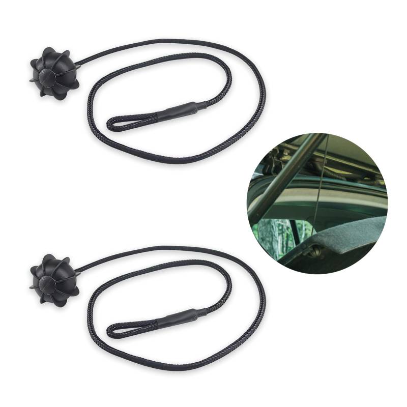 2 Stück Hutablage Clips, Halteband Hutablage Universal - Band Halterung für den Kofferraum, Für Gepäck Original-Kofferraum Mit Auto-Kofferraumtasche von Ownkim