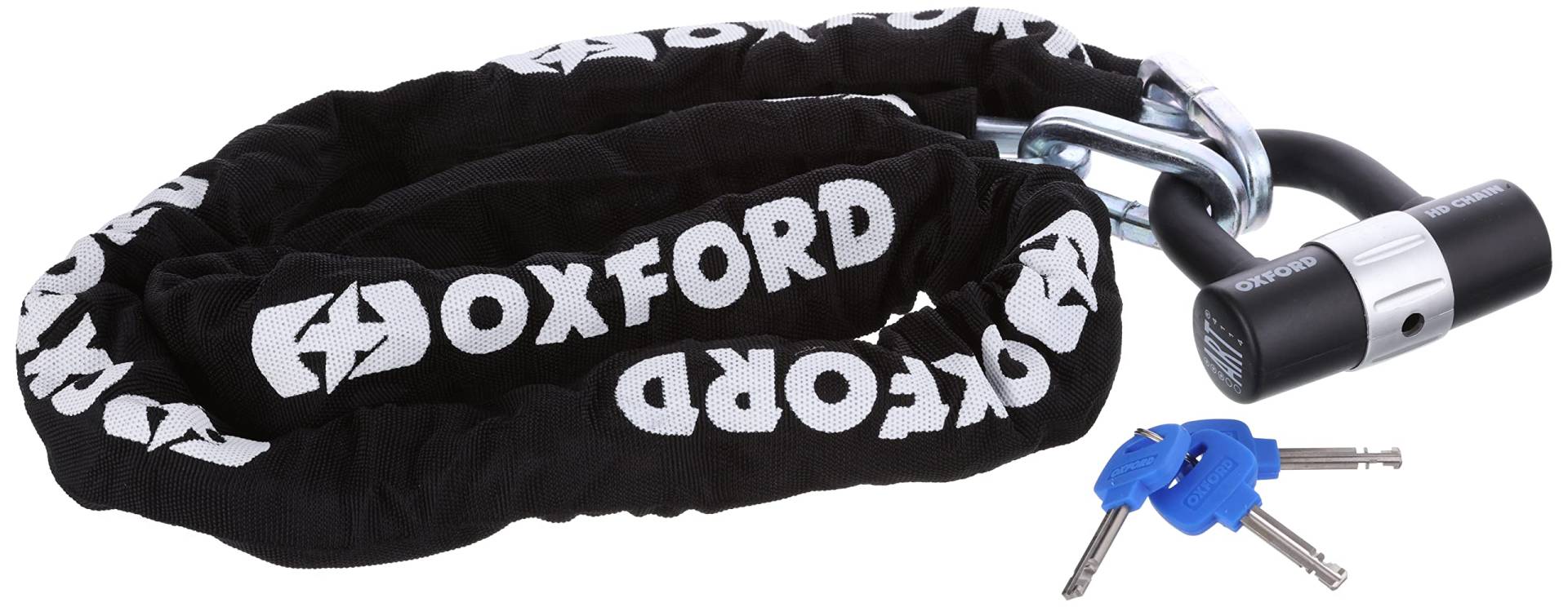 Oxford OF159 Kettenschloss, Schwarz - Schwarz von Oxford