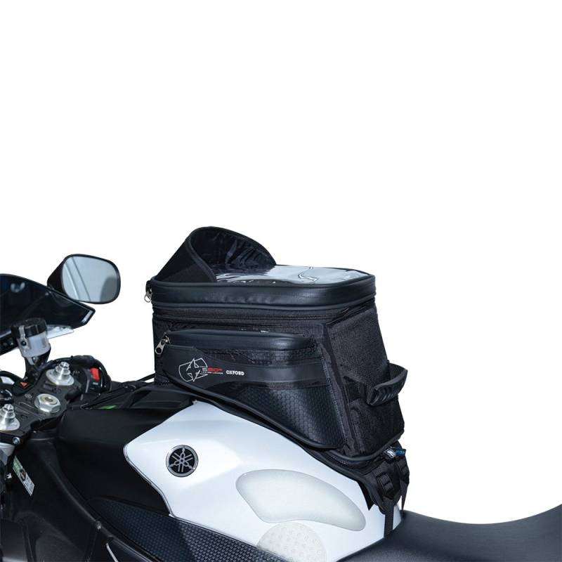 Oxford OL231 S20R Adventure Motorrad Gurt auf Tank Bag 20Liter-schwarz von Oxford