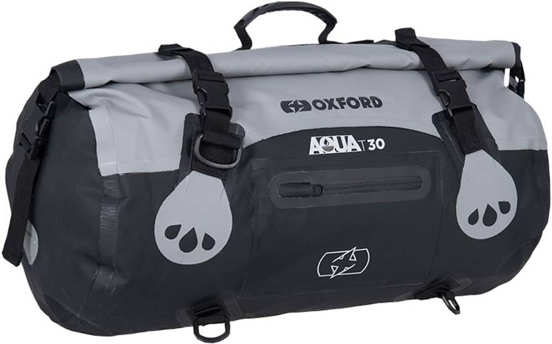 Oxford OL481 Aqua T-30 Rollen Tasche, 50cm x 28cm, Schwarz/Grau von Oxford