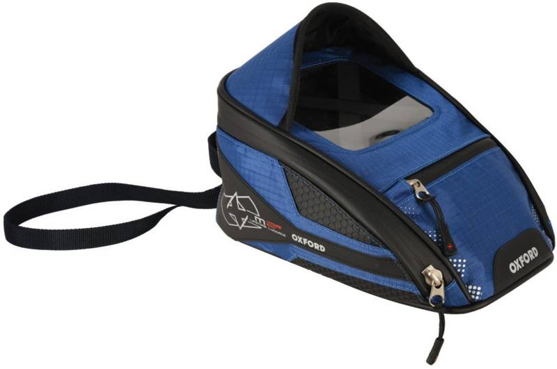 Oxford - R-Series M2R Mini-Tankbag, blau 14 cm (H) x 19 cm (B) x 28 cm (L) (OL356) von Oxford