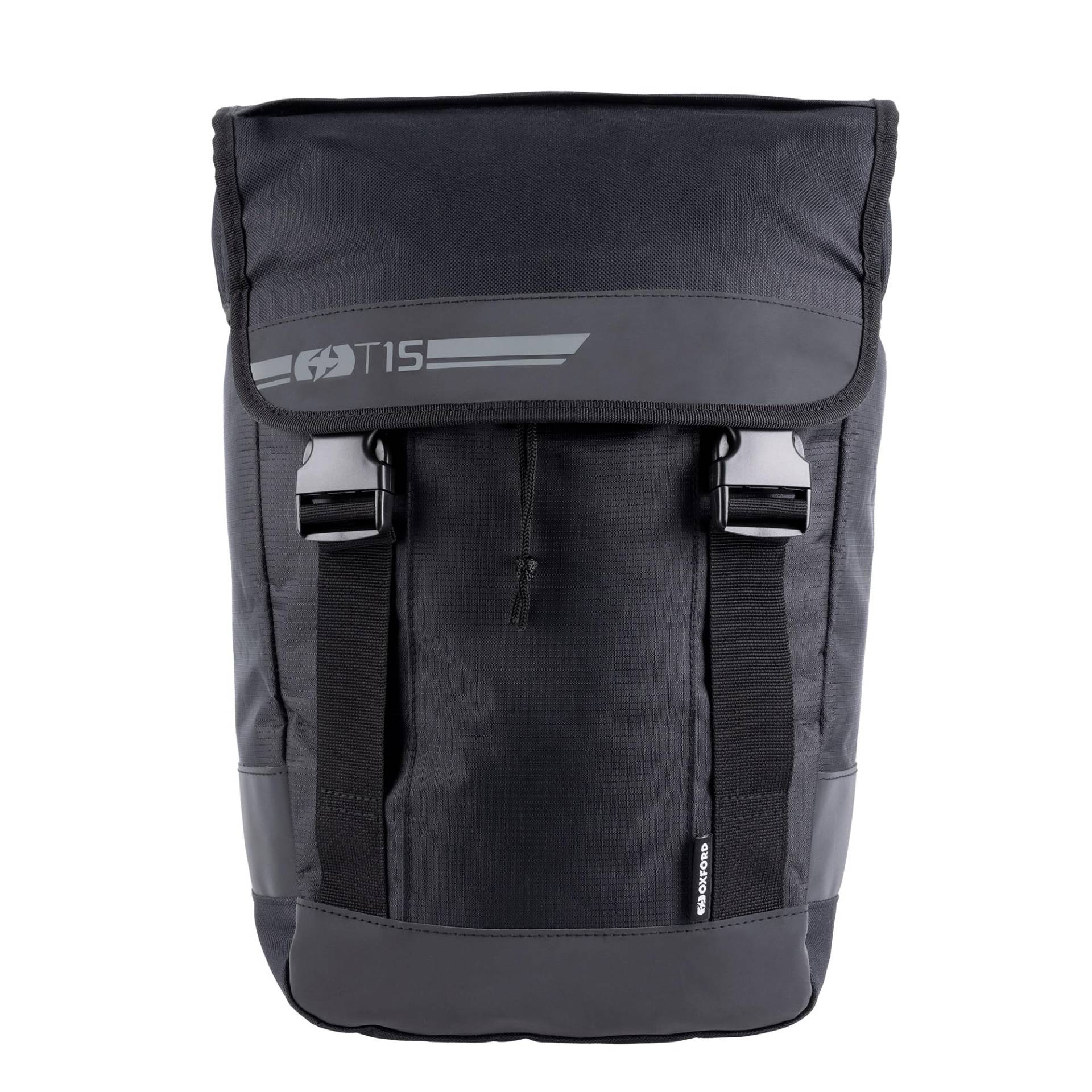 Oxford T-Series T15 Fahrradtasche mit Schnellverschluss, 15 l, Schwarz von Oxford