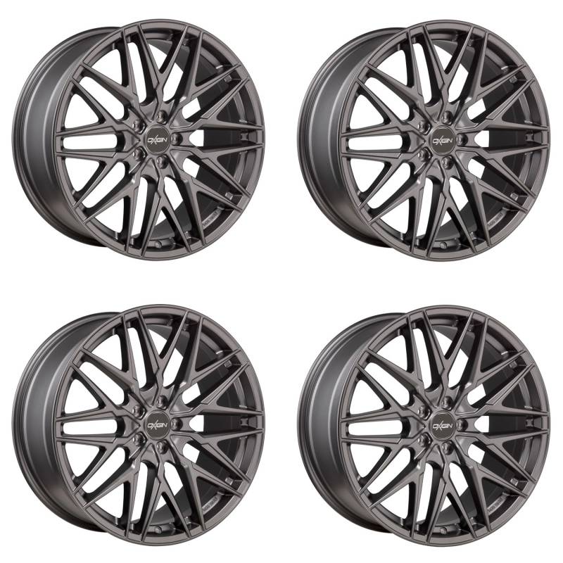 4x Oxigin Felgen 25 Oxcross 7.5x18 ET45 5x114.3 titan spark kompatibel mit Mercedes Citan von Oxigin