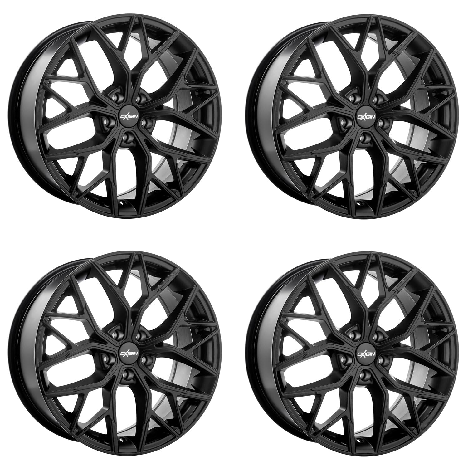 4x Oxigin Felgen 26 Oxid 8.5x19 ET38 5x108 black matt kompatibel mit Polestar Polestar 2 von Oxigin