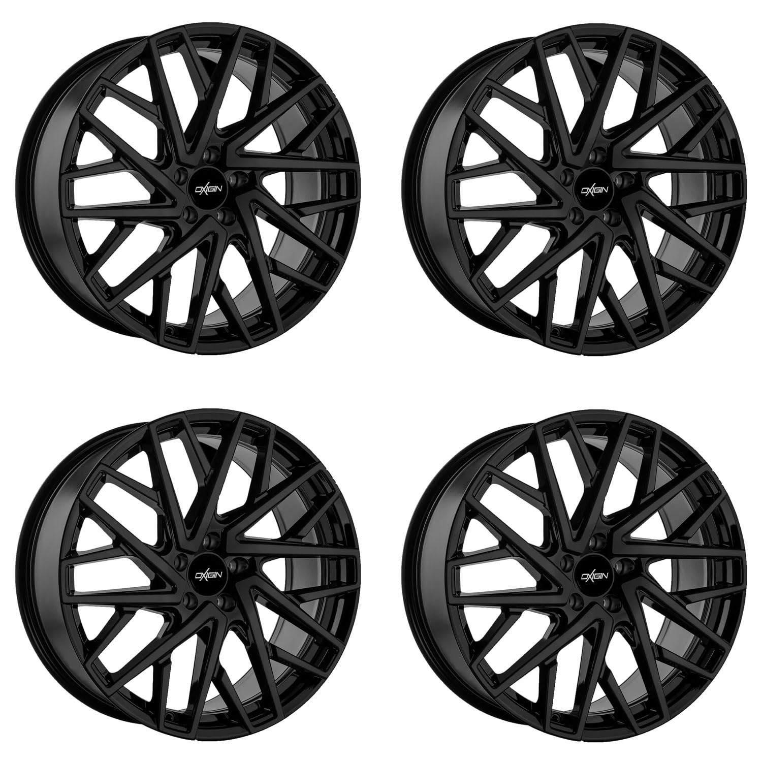 4x Oxigin Felgen 28 Oxmove 8.5x19 ET30 5x114.3 black matt kompatibel mit Chrysler Sebring von Oxigin