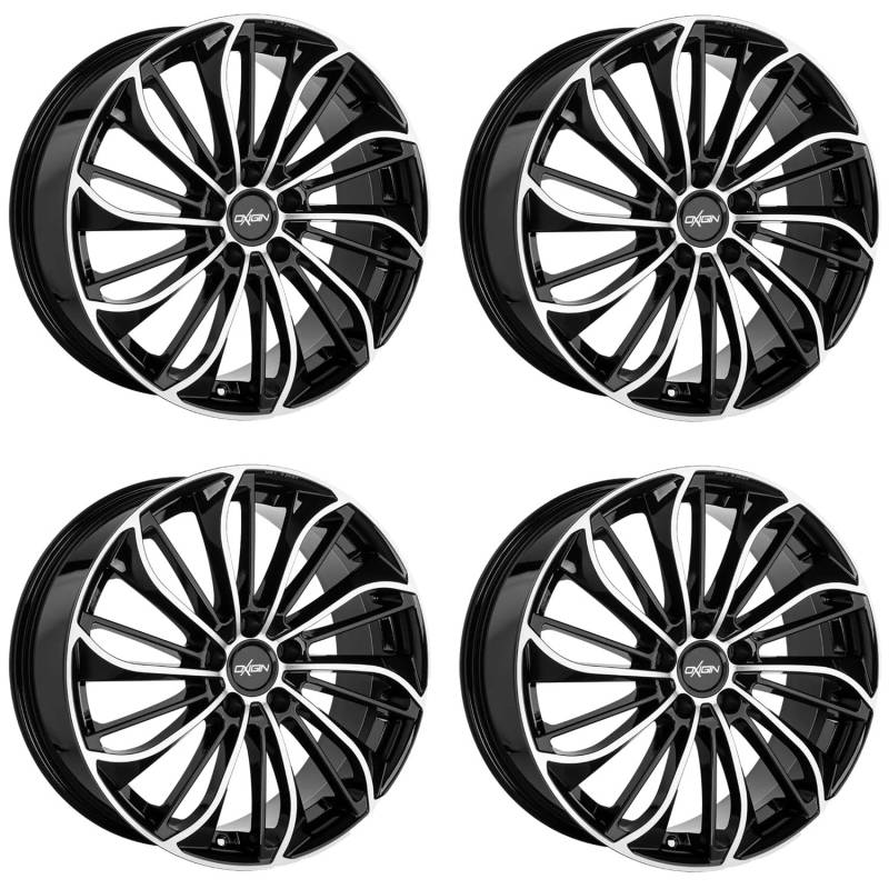 4x Oxigin Felgen 29 Oxsoul 8.0x19 ET45 5x108 black full polish kompatibel mit DS DS4 DS7 von Oxigin