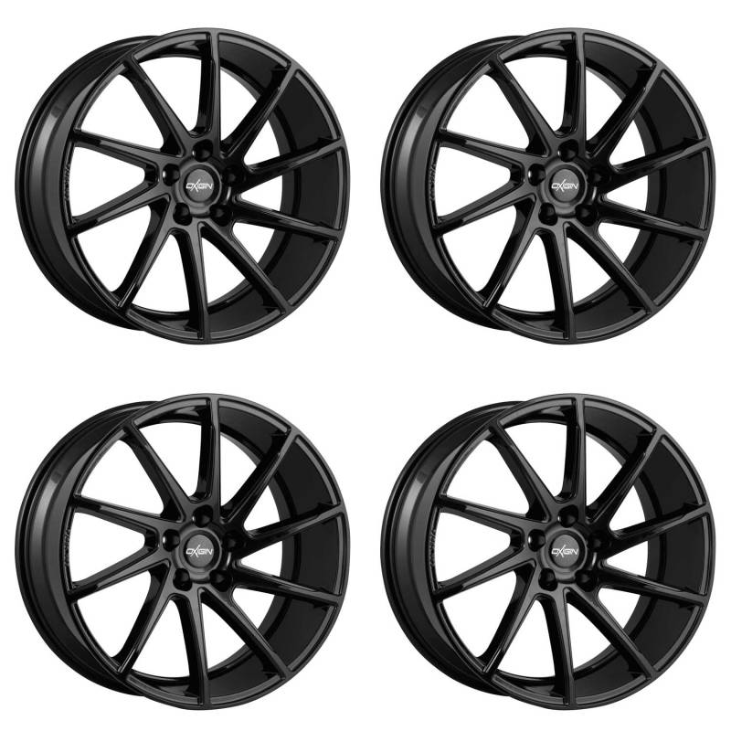 4x Oxigin Felgen Alufelgen 20 Attraction 8,5x19 ET35 5x114,3 black kompatibel mit Citroën C4 Aircross C-Crosser von Oxigin