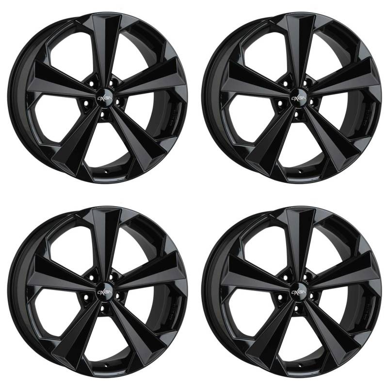 4x Oxigin Felgen Alufelgen 22 OXRS 8,5x19 ET43 5x114,3 black kompatibel mit Honda Accord Civic CR-V FR-V HR-V von Oxigin