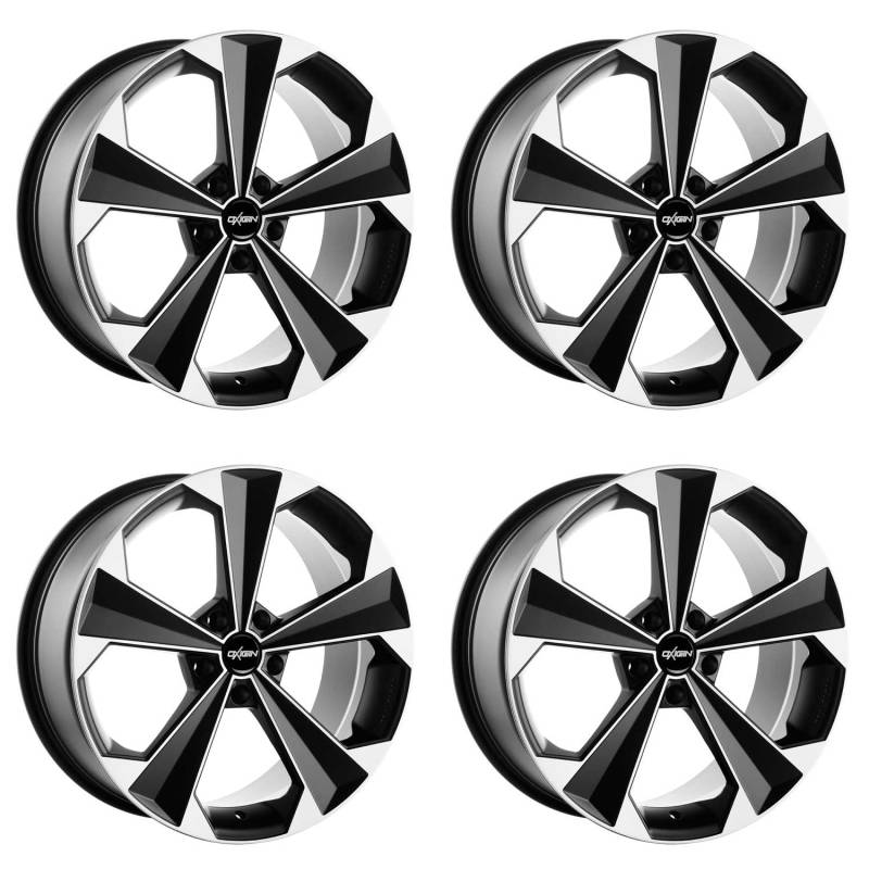 4x Oxigin Felgen Alufelgen 22 OXRS 9,0x20 ET35 5x112 Black Matt Polish kompatibel mit BMW 2 X3 M X3 von Oxigin