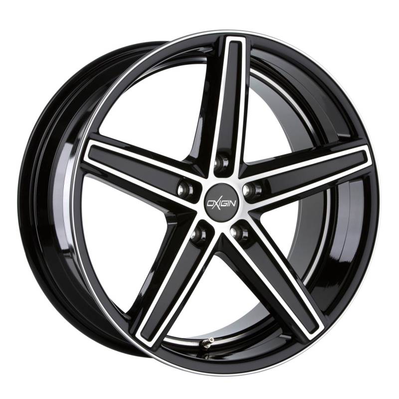 OXIGIN 18 Concave black full polish 10x22 ET40 5.00x120.00 Hub Bore 76.90 mm - Alu felgen von Oxigin