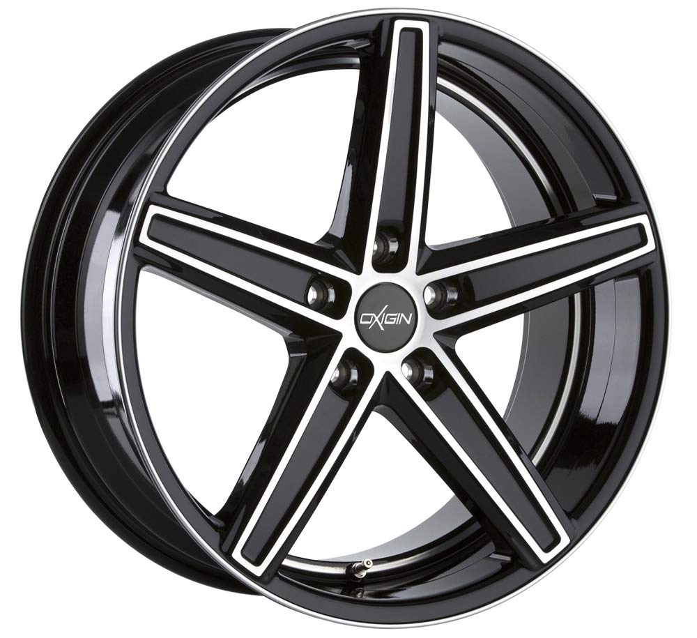 OXIGIN 18 Concave black full polish 11,5x22 ET50 5.00x112.00 Hub Bore 66.60 mm - Alu felgen von Oxigin