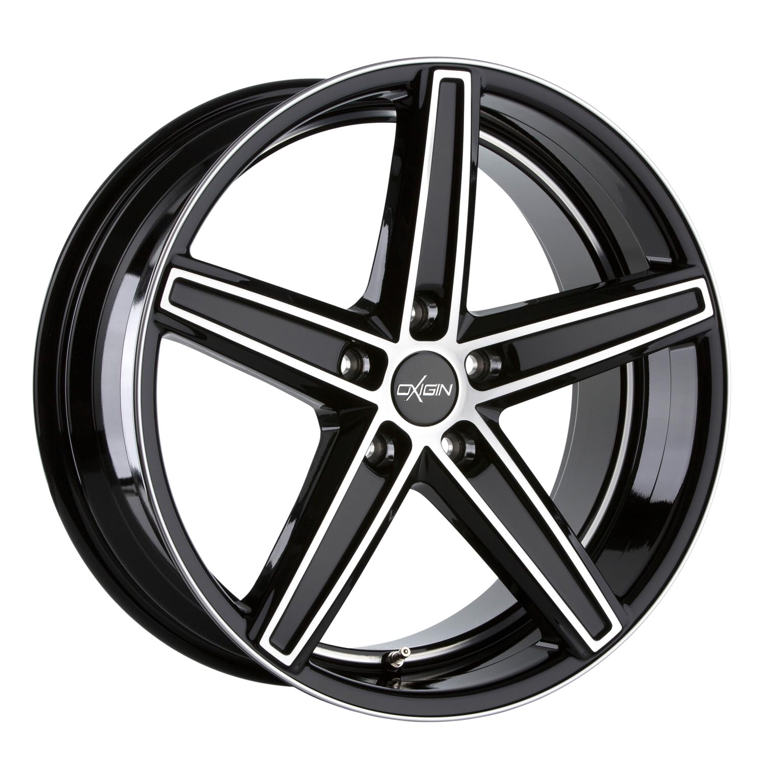 OXIGIN 18 Concave black full polish 7,5x17 ET35 5.00x112.00 Hub Bore 66.60 mm - Alu felgen von Oxigin