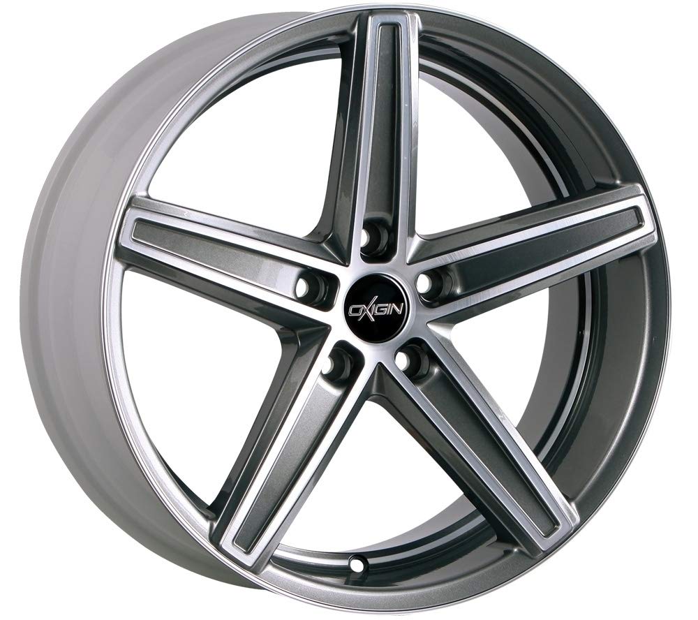 OXIGIN 18 Concave graphit full polish 8,5x18 ET35 5.00x120.00 Hub Bore 72.60 mm - Alu felgen von Oxigin