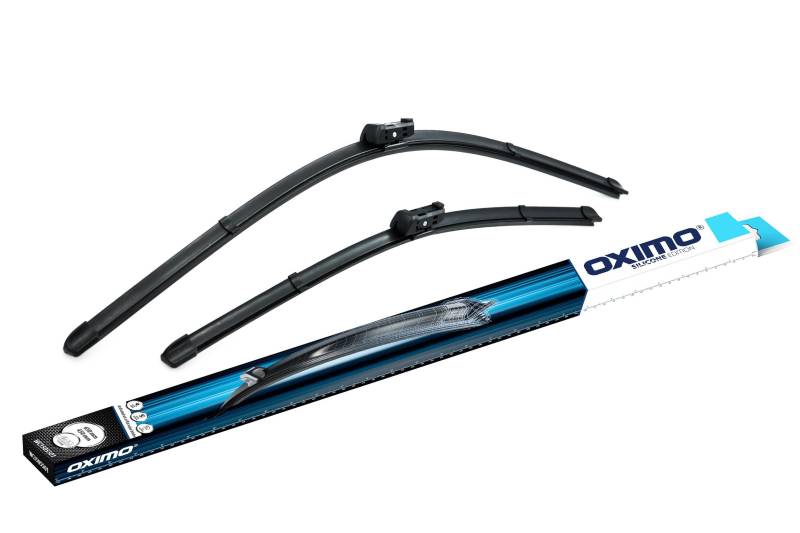 OXIMO Scheibenwischer Set Auto - Wischerblätter Set für Frontscheibe 650 mm/450 mm - Autoscheibenwischer Vorne Auto Zubehör Audi A3 (Sportback 8VA) hatchback 09.2012 → von Oximo