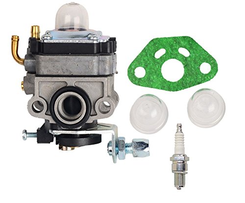 oxoxo 16100-z0h-825 Vergaser Carb Kit mit Primer verstellbar Zündkerze für Honda GX25 gx25 N gx25nt 592218 Abschließbarer hht25s von OxoxO