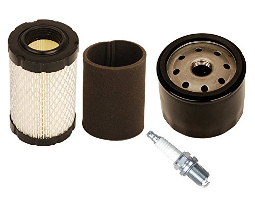 oxoxo 492056 Ölfilter mit 796031 Air Filter 797704 Pre Filter für Briggs & Stratton 31 A507 31 A607 31 A677 31 A707 31 A807 31 C707 31e577 von OxoxO