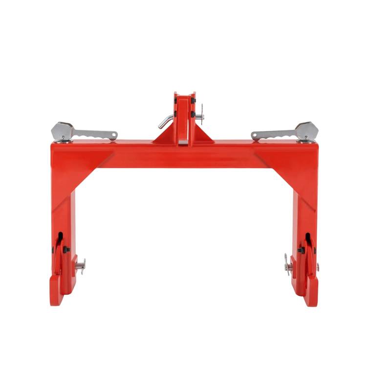 Oxylonty 3-Punkt-Schnellkupplung 4000LBS Tragkraft, kein Schweißen und 5-stufige verstellbare Schraube Traktor-Schnellkupplung von Oxylonty