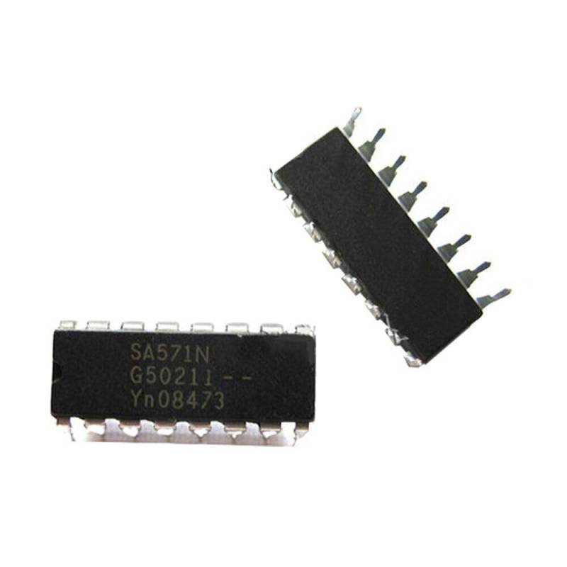 10 Stück SA571N SA571 COMPANDOR Dual GAIN DIP-16 von Oyhrwt