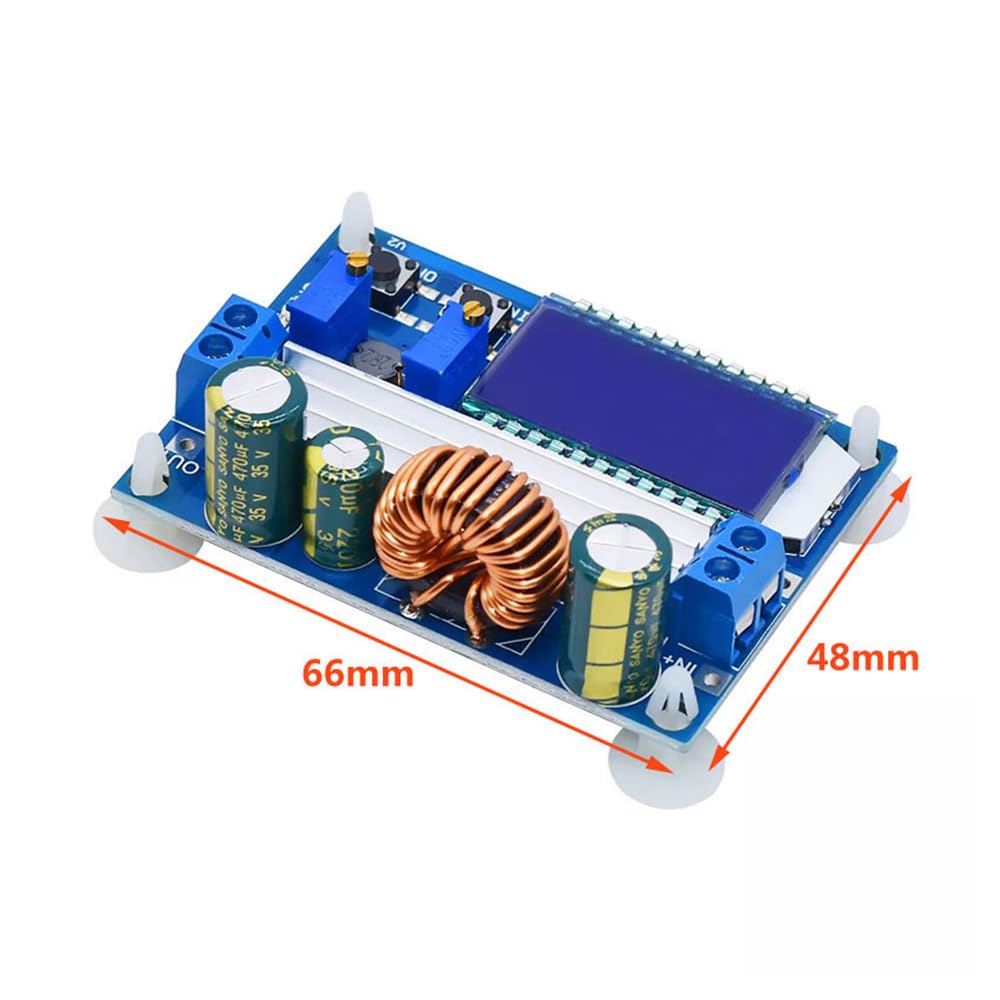 _ 5,5–30 V auf 0,5–30 V LCD-Display, Buck-Boost-Konverter, verstellbares Modul, Stromversorgung, Step-Up-Down-Board, kleine Welligkeit von Oyhrwt