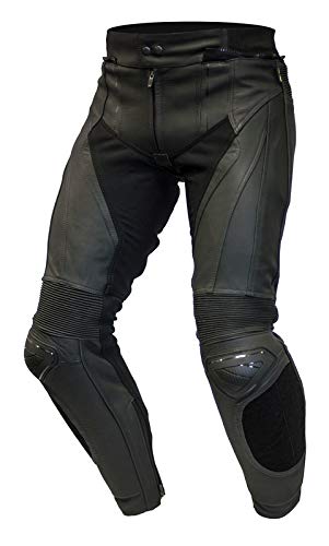 Ozone LEATHER PANTS VOLT BLACK 56 von Ozone