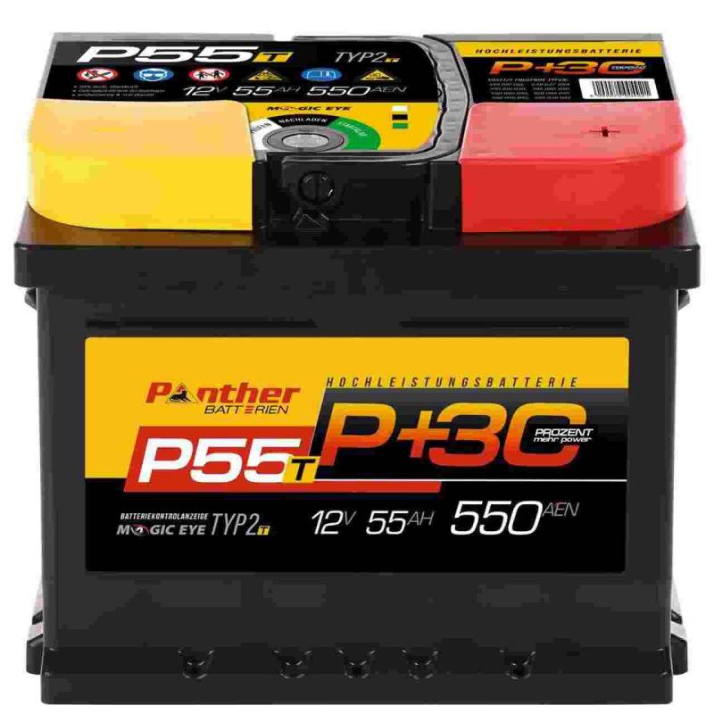 P 30% P-55-480 Autobatterie von P +30%