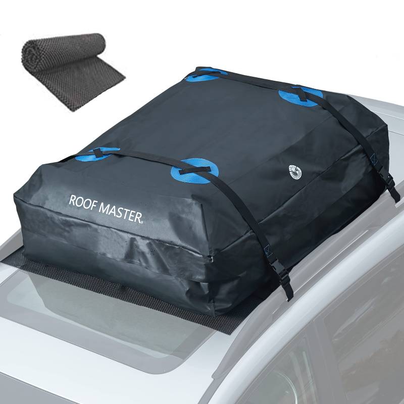 P.I. Auto Store ROOF MASTER 2019 Der ultimative Autodachträger für alle Fahrzeug-Dachgepäckträger Einzigartiges wasserdichtes Design - Universal Dachtasche - 16 Cu ft von P.I. Auto Store