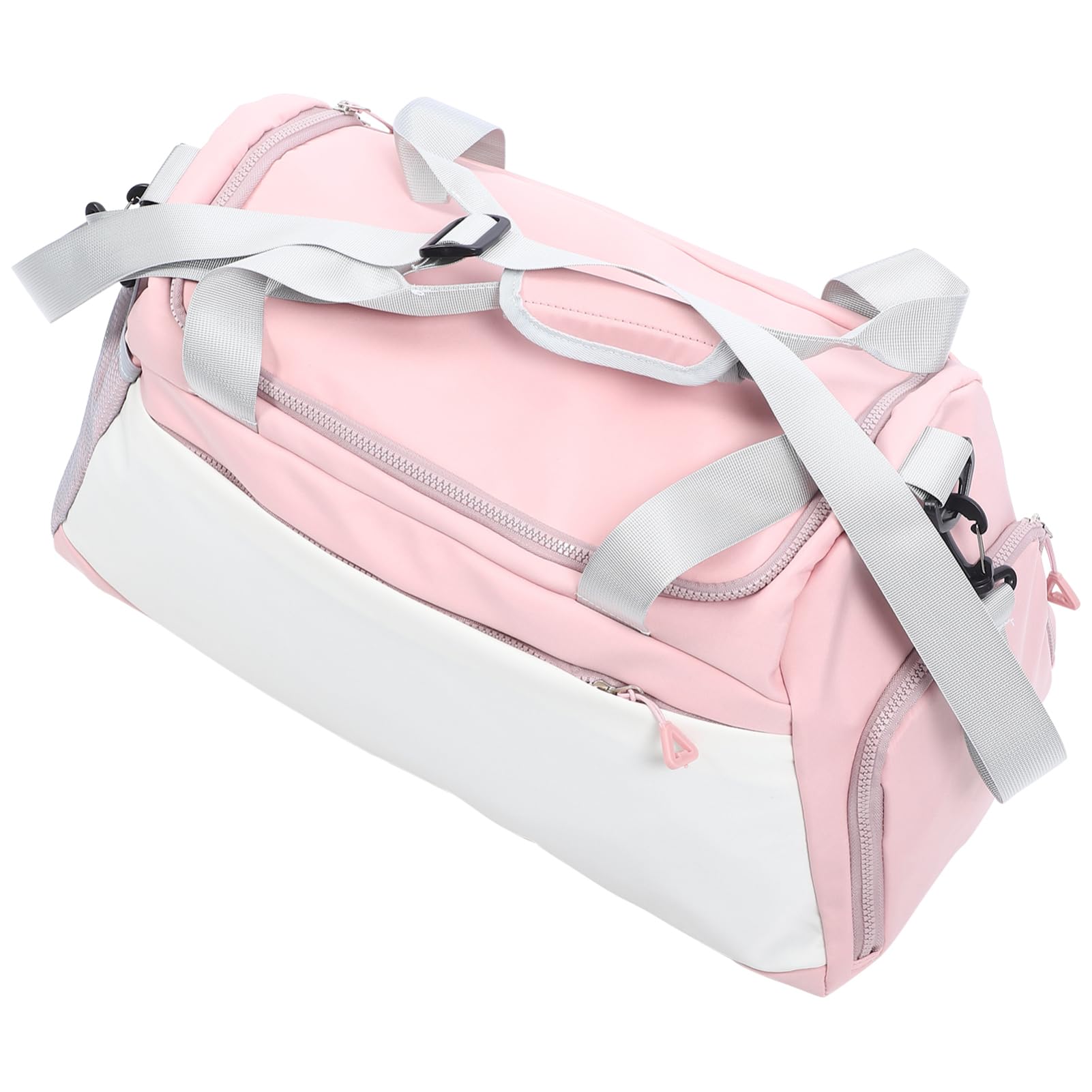 PACKOVE Gepäck Taschen Kleidersack Reisen Reisetasche Damen Sporttasche Mit Großem Fassungsvermögen Große Turnbeutel Campingtasche Fitnesstasche Wandertasche Oxford-Stoff Rosa von PACKOVE