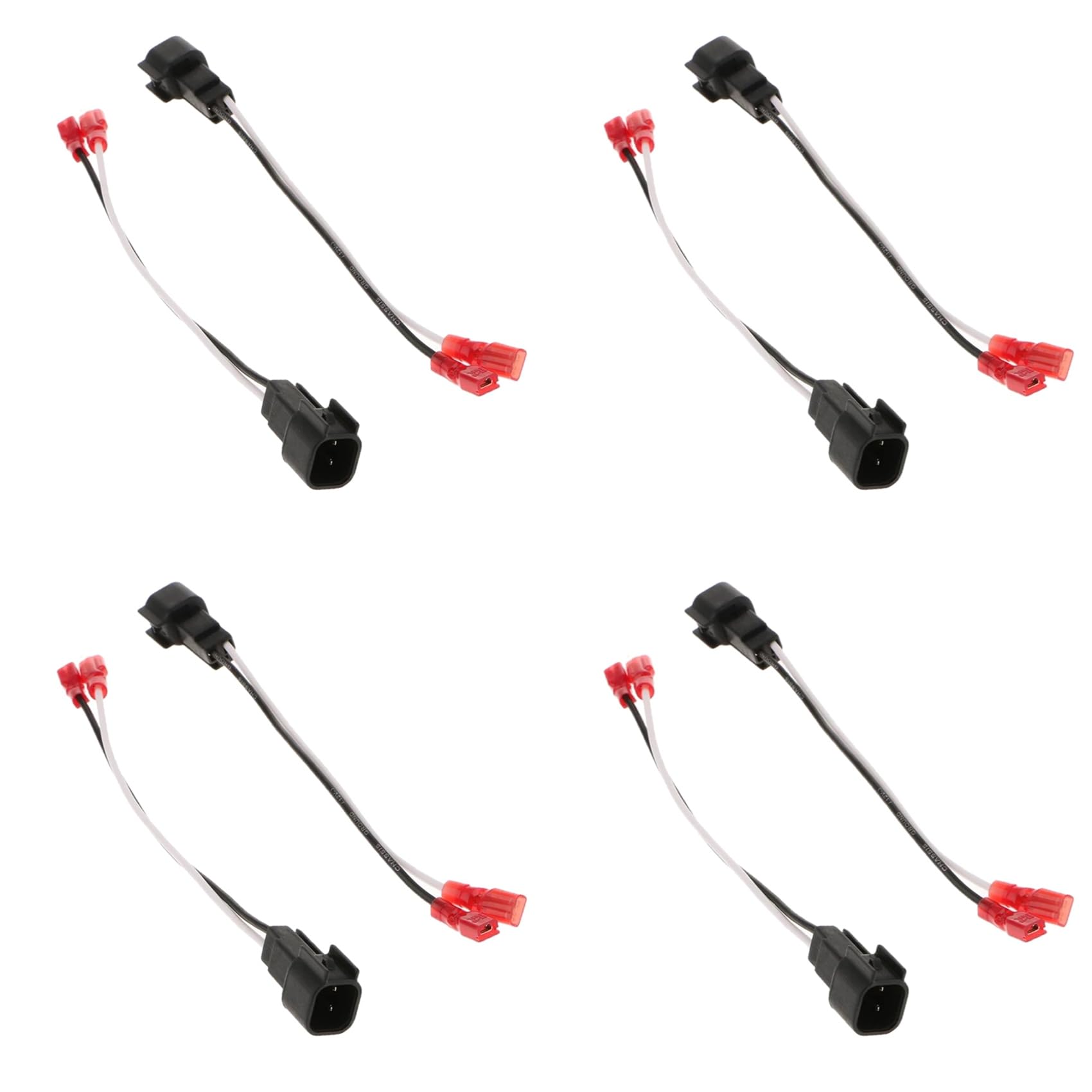 PAGJHRFJG 4 Paar Auto Audio 2-Pin Stecker Lautsprecher Kabel für Focus von PAGJHRFJG