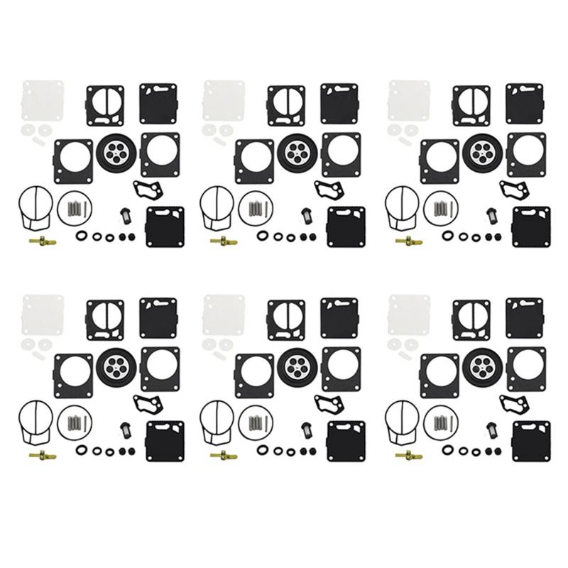 PAGJHRFJG 6X Vergaser Umbau Satz Vergaser Kit XL700 700 für 650 701 760 1100 1200 von PAGJHRFJG