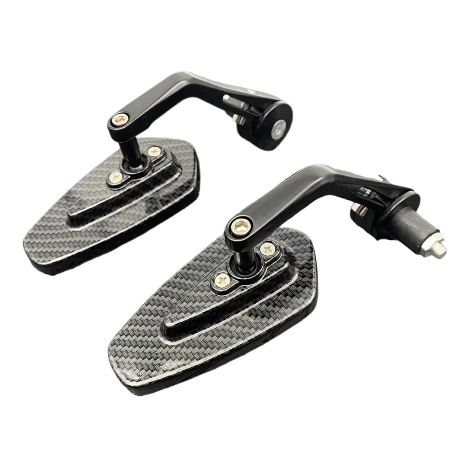 Motorrad Spiegel Für CB1000R Für CB650 Für CB500F Motorrad 7/8'' 22mm Bar End Spiegel Carbon Rückspiegel Motorrad Rückspiegel von PAKAGVTTB