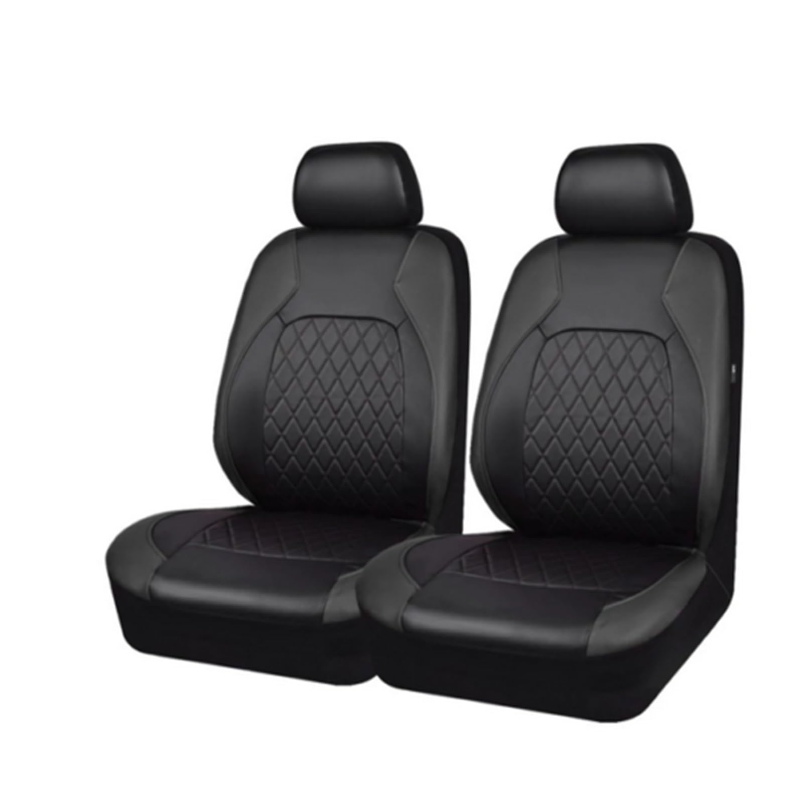 PAKAGVTTB Sitzbezüge 9 Teile/Satz Auto Sitzbezüge PU Leder Full Set Full Surround Seat Protector Universelle wasserdichte Sitz Abdeckung Auto Innen Vordersitzbezüge(2 Seats) von PAKAGVTTB