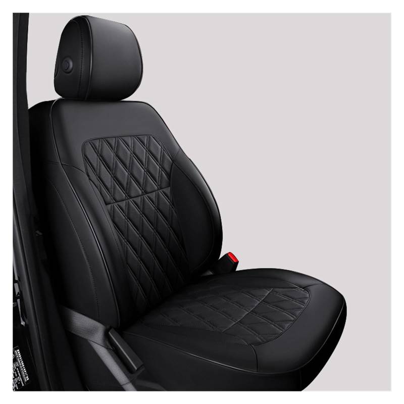 PAKAGVTTB Sitzbezüge Autositzbezüge nur für Scenic 2 Custom Innenausstattung, echtes Leder, Auto Vordersitzbezüge(for 1 Set 3) von PAKAGVTTB