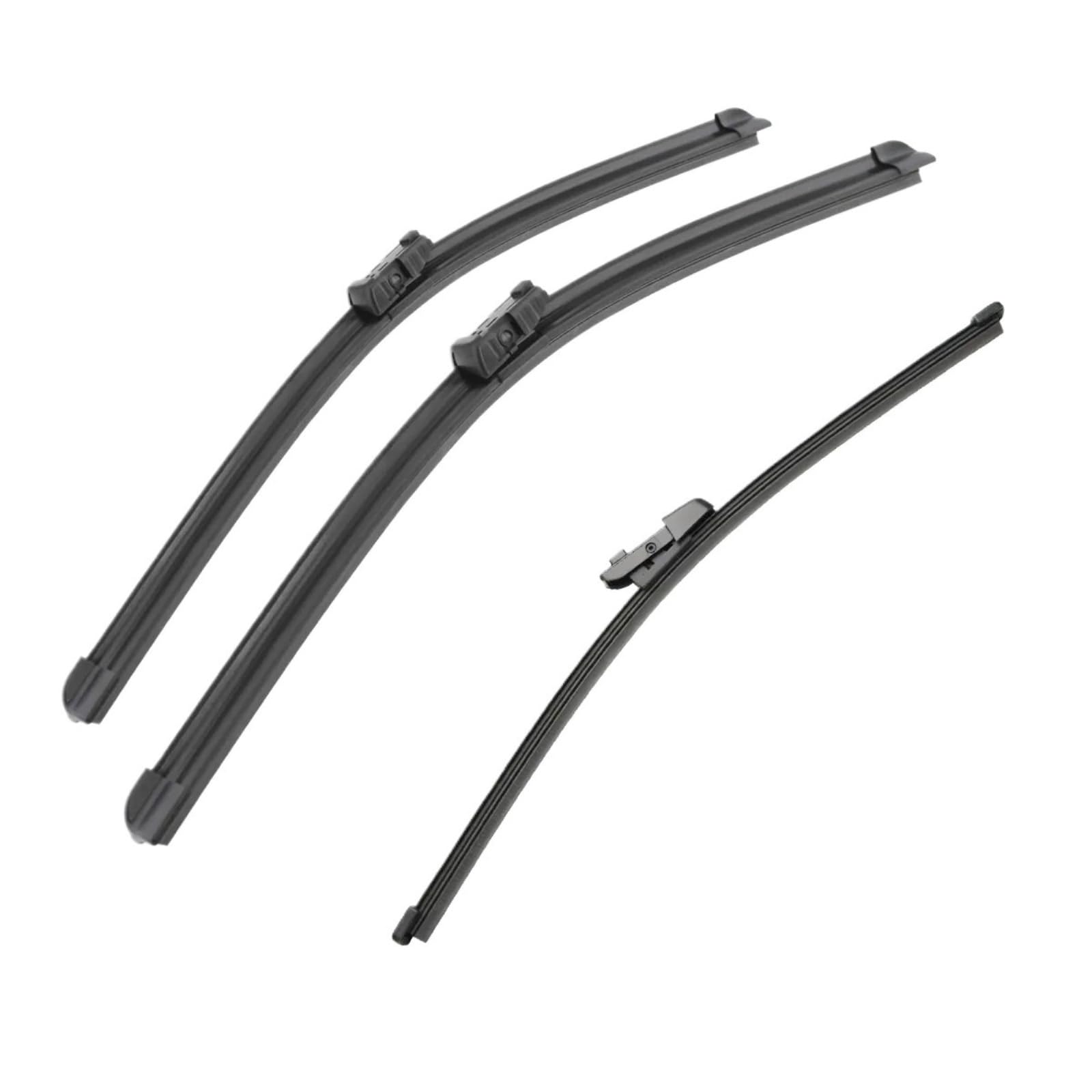 Scheibenwischer Für VW Für Touran 1T3 2010-2015 24 "+ 18" + 14 "Vorne Hinten Wischer Klingen windschutzscheibe Windschutz Fenster Cutter Zubehör 3PCS Automotive Scheibenwischer von PAKAGVTTB