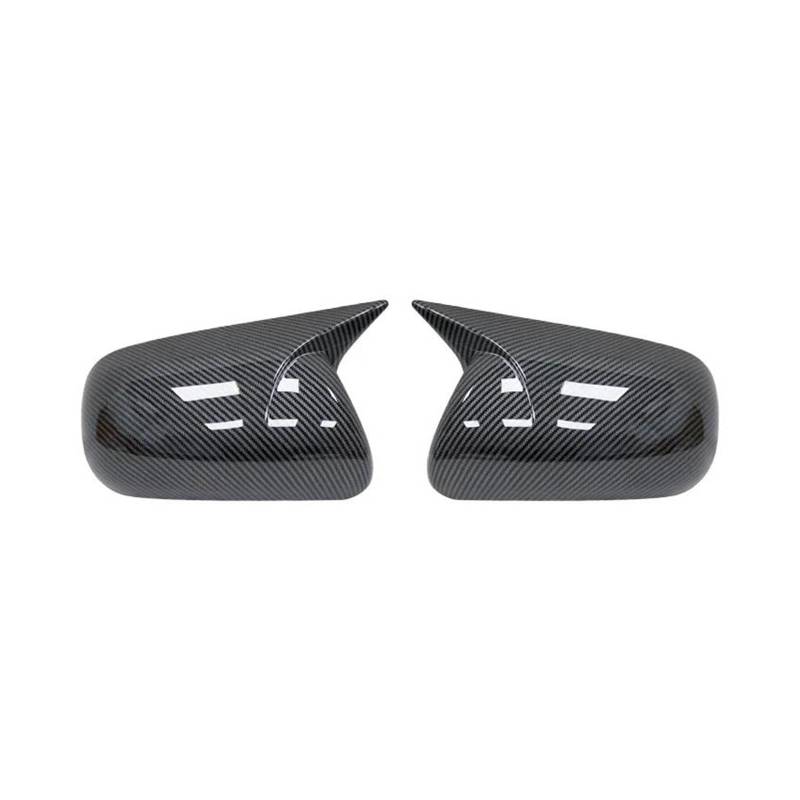 Seitenspiegelkappe Für Toyota Für Corolla 2007-2013 Für Vios Für Yaris Für Limousine Für P90 2008-2013 Auto Hinten Spiegel Abdeckungen Gasfeder Heckklappe(Carbon Fiber) von PAKAGVTTB