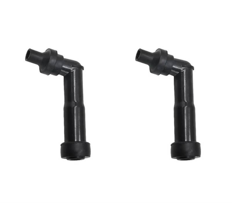 Statorspule 10mm 12mm 102 Grad Universal Motorrad Zündung Zündkerze Kappe Widerstand Abdeckung XD05F-R Zündspule(2PCS) von PAKAGVTTB