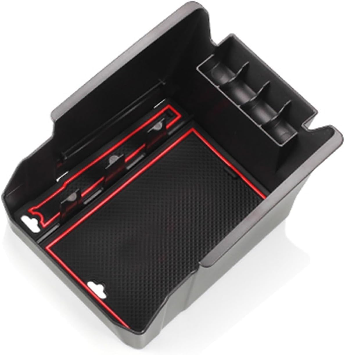 PAKJEL Aufbewahrungsbox Kompatibel Mittelkonsole Organizer Tray für Ford/Escape/Kuga 2013 2014 2015 Armlehne Organizer Zubehör Interieur Zentrale Steuerung. von PAKJEL