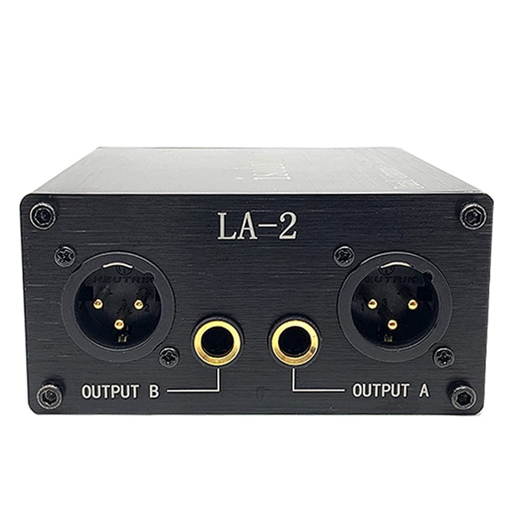 PAMENET Audiosignal-Isolator 6,35 XLR-Kopfmischer Audio Current Acoustic Noise Filter Remover LA-2 von PAMENET