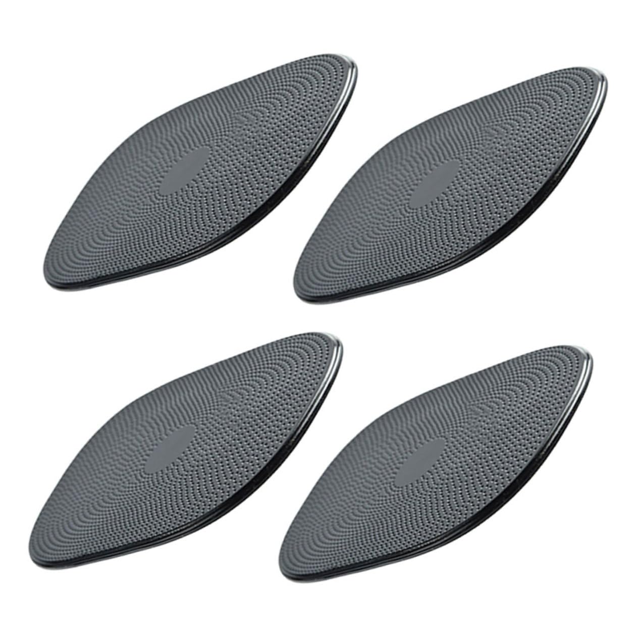 4 Stück Auto Anti-Rutsch-Matte armaturenbrett Matte Handy-Pad Auto Telefon pad Auto Armaturenbrett Zubehör Hitzebeständiges Autozubehör Armaturenbrett-Pad Dashboard-Fach Pu Black PAMINGONO von PAMINGONO