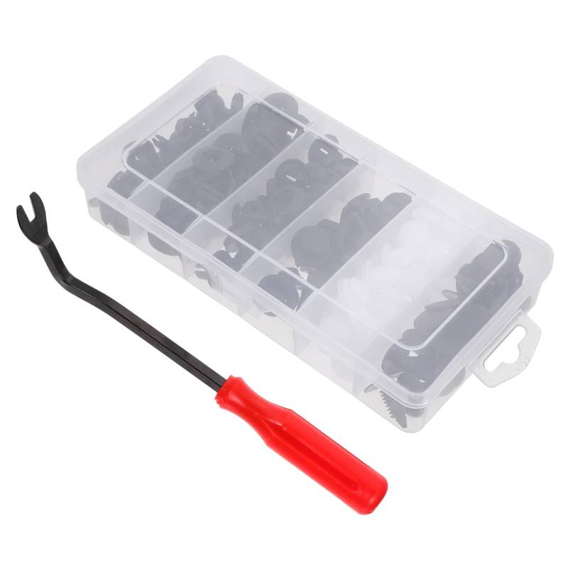 PAMINGONO 1 Box / 100 Stücke Auto Fastener Clips Auto Push Rivet Clips Befestigungselemente Ersatz Kit von PAMINGONO