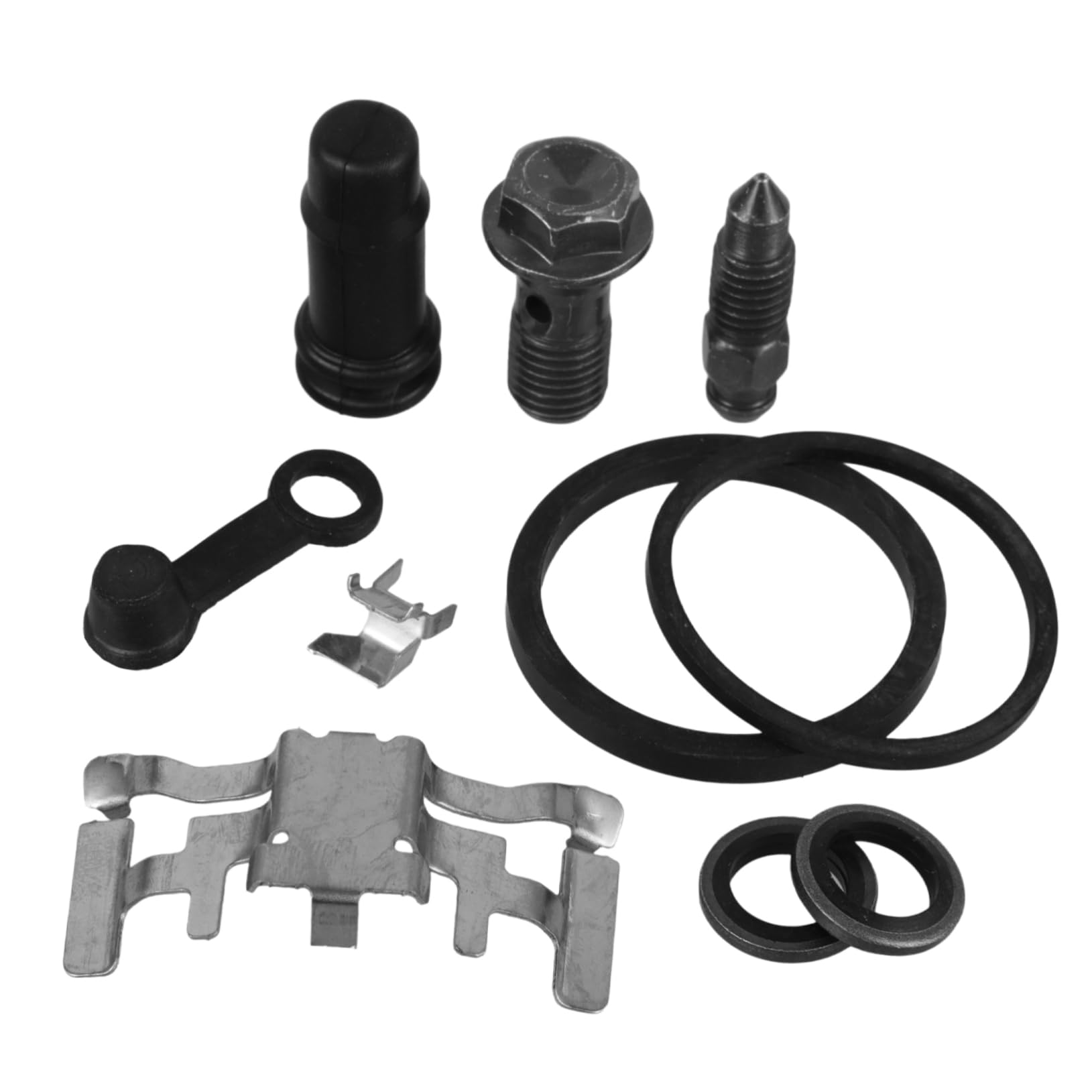 PAMINGONO 1 Set Motorradbremsenreparatur, Bremssattelpumpenreparatur, Bremssattelreparaturzubehör, Motorradteile, Bremssattelpumpenteile, Motorradwartungszubehör von PAMINGONO