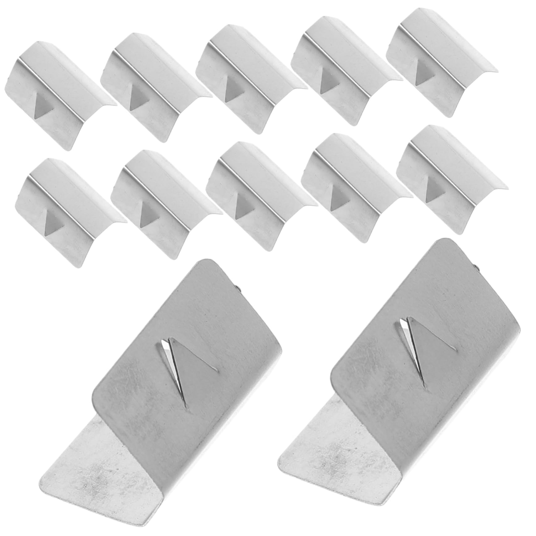 PAMINGONO 12 Stück Windschutzscheiben Clips, Windabweiser Sicherungsclips, Fenstervisier Windabweiser Clips, Auto Windabweiser Clips, Windabweiser Schutzclips, Regenrinnen Clips, von PAMINGONO